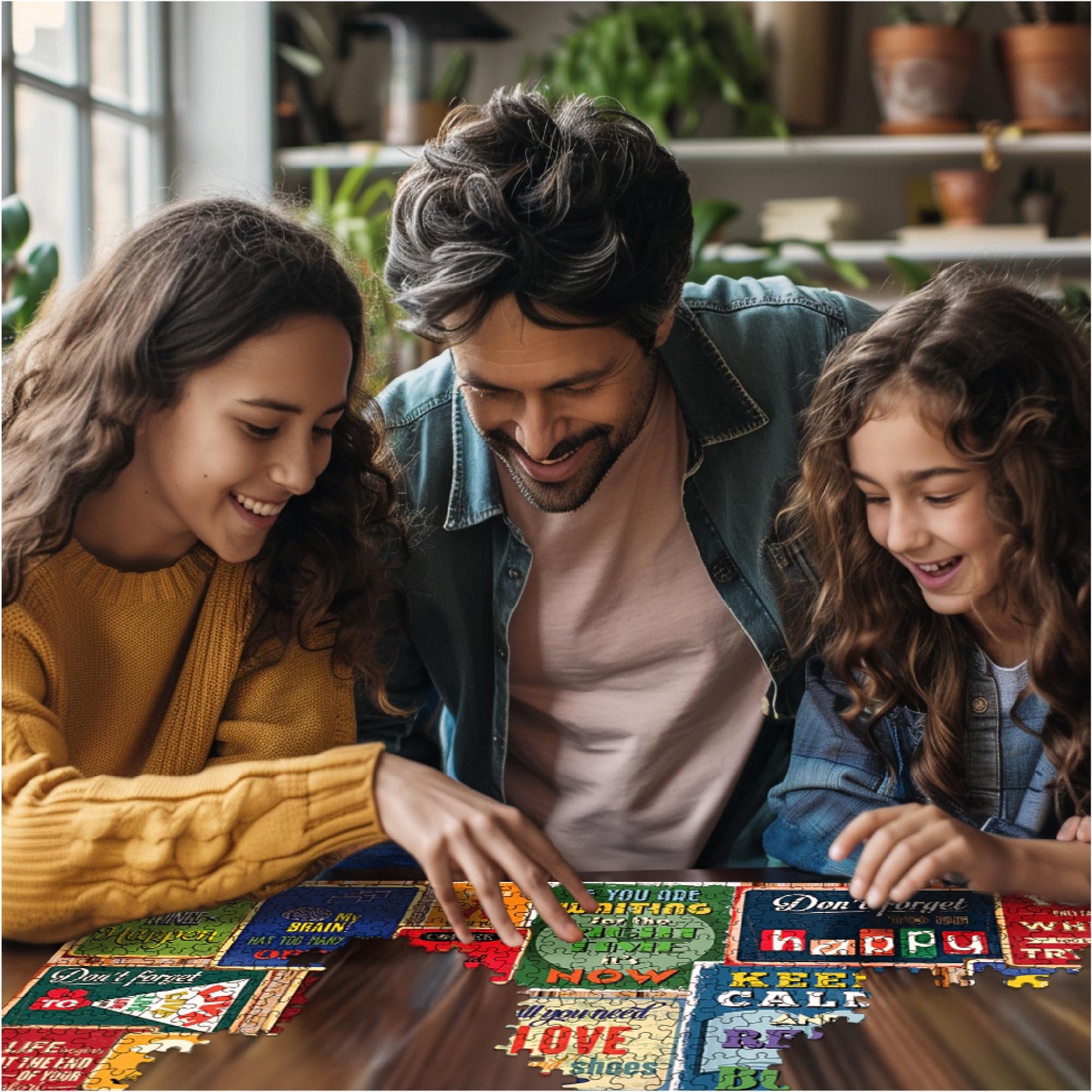 White Mountain 1000 Piece Jigsaw Puzzle, Words of Wisdom
