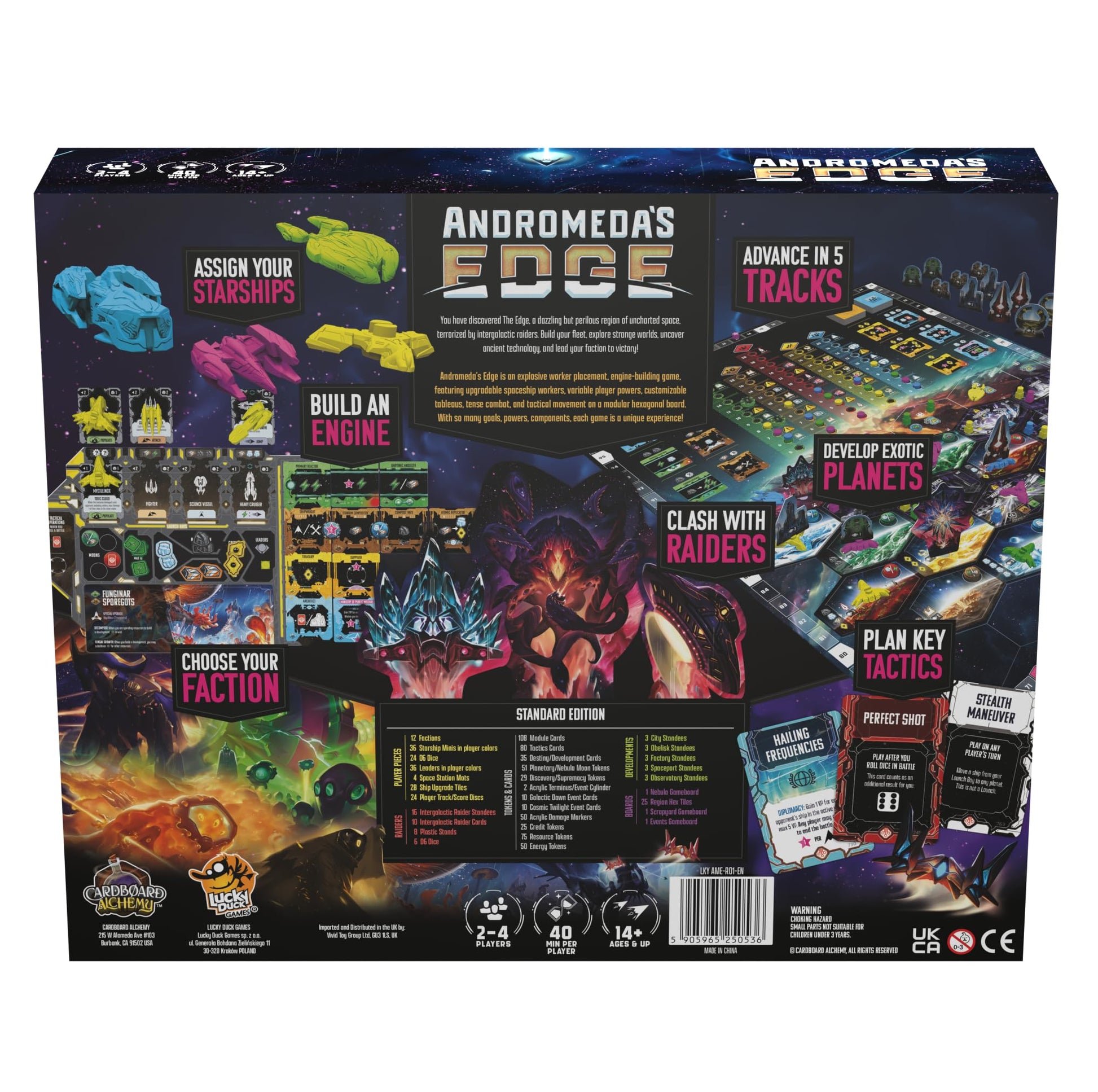 Lucky Duck Games Andromeda's Edge | 2-4 Players, Ages 14+ | Gameplay 80-160 Minutes