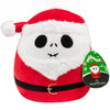 Squishmallows Original 8-Inch Jack Skellington Santa Claus- Nightmare Before Christmas - Official Jazwares Disney Plush - Collectible Soft & Squishy