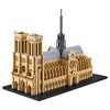 Notre Dame de Paris 7380 PCS Micro Building Blocks Set - Detailed Architectural Model Kit for Adults & Teens, Creative DIY Gift Idea, Miniature