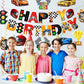 KORHONEN Race Car Themed Birthday Party Decorations for Boys and Adults - Includes Happy Birthday Banner and Hanging Swirls
