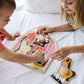 Melissa & Doug Barnyard Animals Jumbo Knob Puzzle, Wooden Peg Puzzle for Toddlers, Educational Toy for Shape Recognition and Fine Motor Skills, Ages