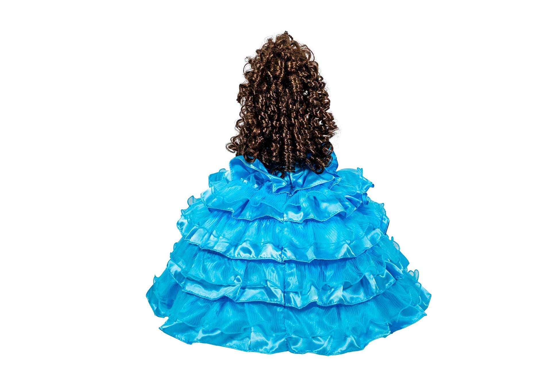 Kinnex Collections by Amanda 18" Porcelain Quince Anos Quinceanera Umbrella Last Doll Muneca Centerpiece ~ KK18729 (Turquoise)