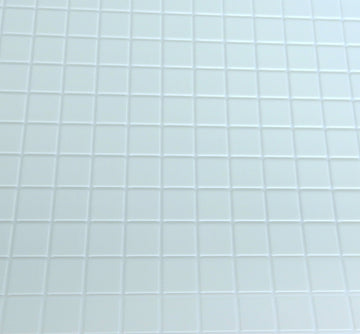 Handley Dolls House Miniature 1:12 1:24 Scale Kitchen Bathroom Flooring White Tile Sheet