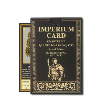 Sumeru & Seed Imperium Cards - Historical Strategy Card System - The Third Servile War Core Set - Spartacus Revolt - Sandbox Tabletop Experience