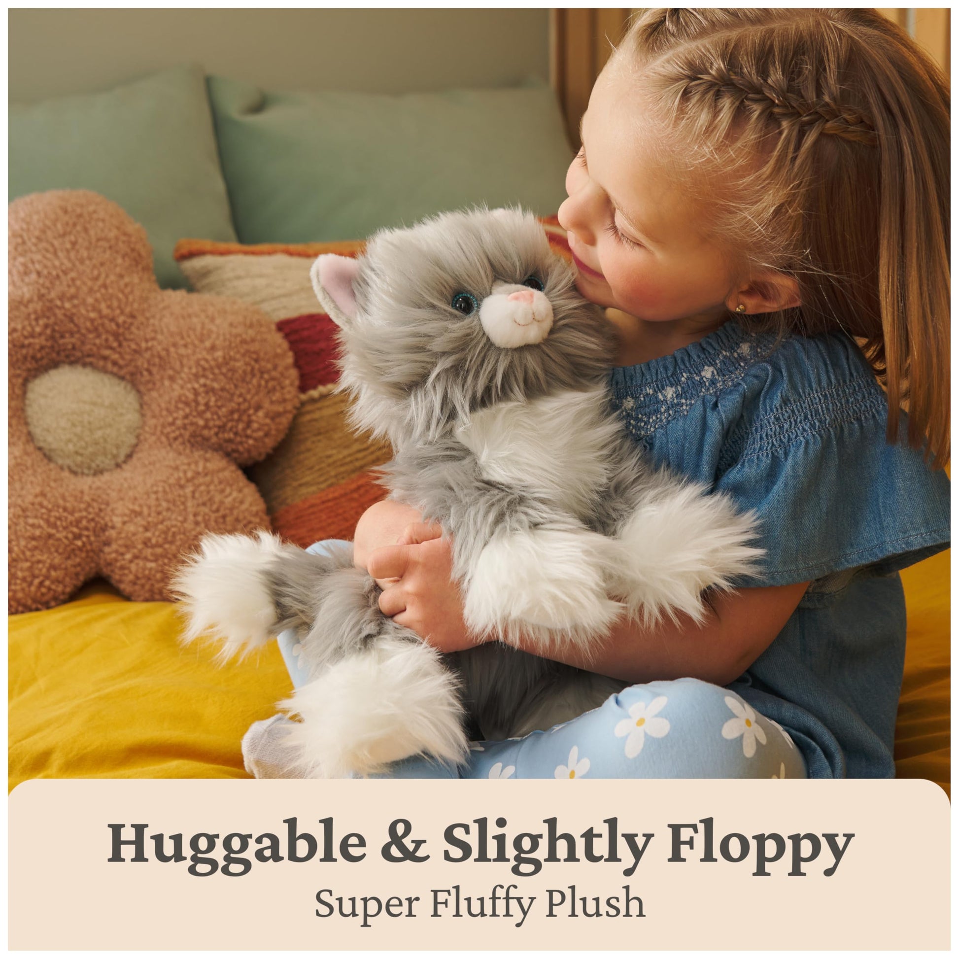 GUND Camilla 9-Inch Kitten Stuffed Animal for Ages 1+