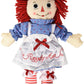 Bundle of 2 Aurora Dolls - Large 16'' Classic Raggedy Ann and Raggedy Andy