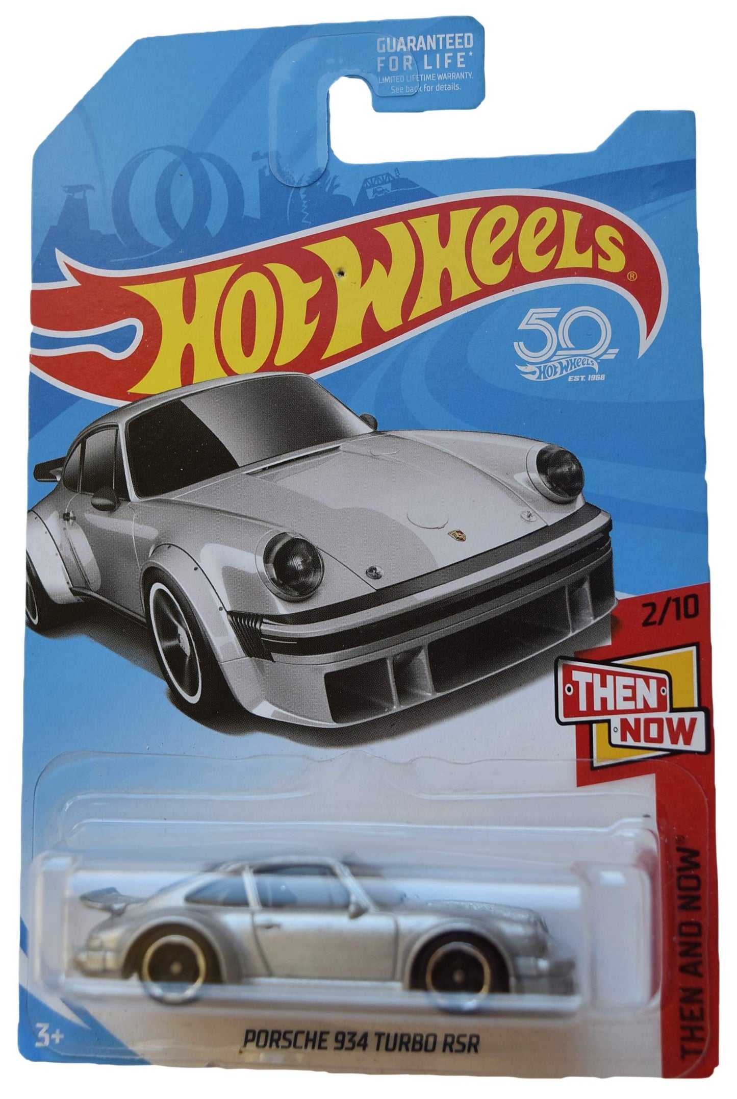 Hot Wheels Then and Now 2/10 Porsche 934 Turbro RSR [50th Anniversary], Silver