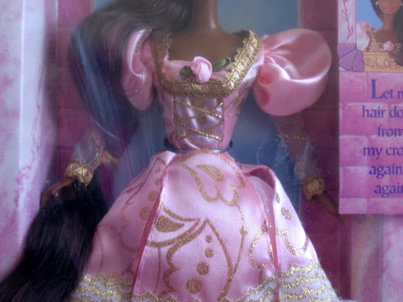 Mattel Barbie 18164 1997 Rapunzel African American Doll
