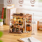 ROBOTIME DIY Miniature House Kit, Tiny House Building Kits?Mini Wooden Furniture Kit for Adults, Dollhouse for Birthday Christmas Craft Hobbies