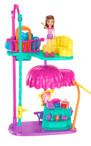 Polly Pocket Wall Party Pet Cafe Playset