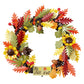Brickcraft Harvest Wreath Brick Building Kit, 382 Pieces | DIY Autumn & Halloween Home Décor | 2-in-1 Fall Wreath & Garland Craft | Festive