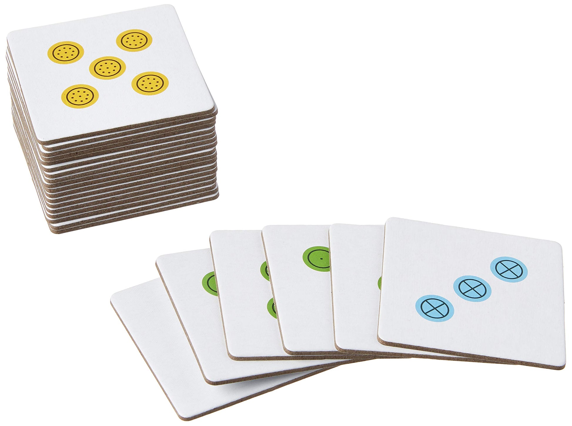 Stellar Factory Peek & Push | Memory & Pattern Strategy Game | 2 Players, Ages 12+ | 2.5" Tiles, 2mm Thick | Indoor & Outdoor