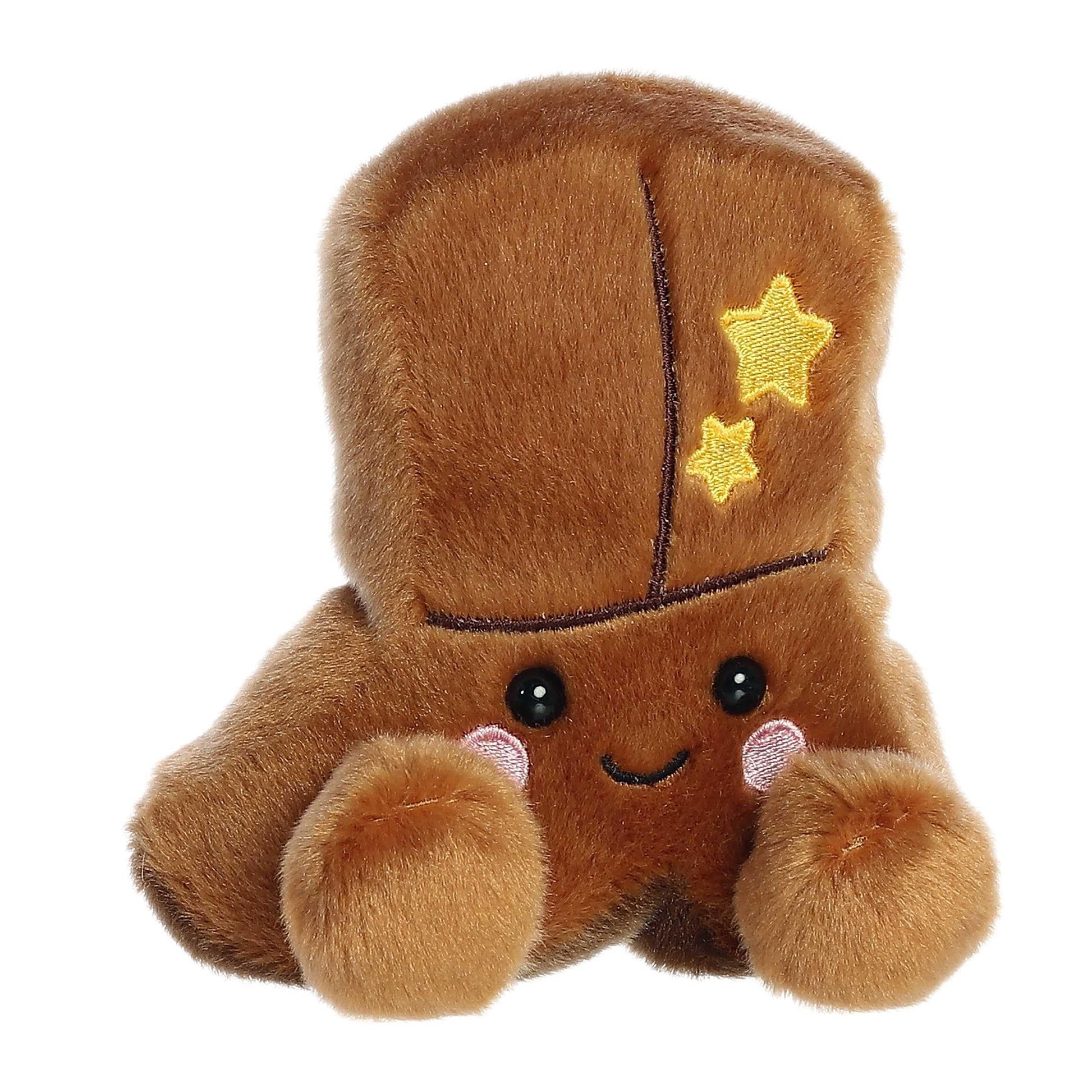 Aurora® Adorable Palm Pals™ Evan Cowboy Boot™ Stuffed Animal - Fun Collectible Plush for Kids and Adult Collectors - Perfect for Decorating Rooms