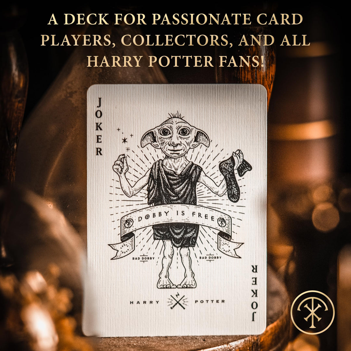 theory11 Harry Potter Playing Cards - Green (Slytherin)