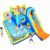 AKEYDIY Inflatable Bounce House, 15-in-1 Big Water Slide Backyard for Kids 3-12, Outdoor/Indoor Jumping Castle with with Jumping Area, Long Slide