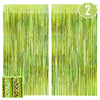 xo, Fetti 2pk Lime Green Foil Curtain | Last Pickle Bachelorette, Margarita