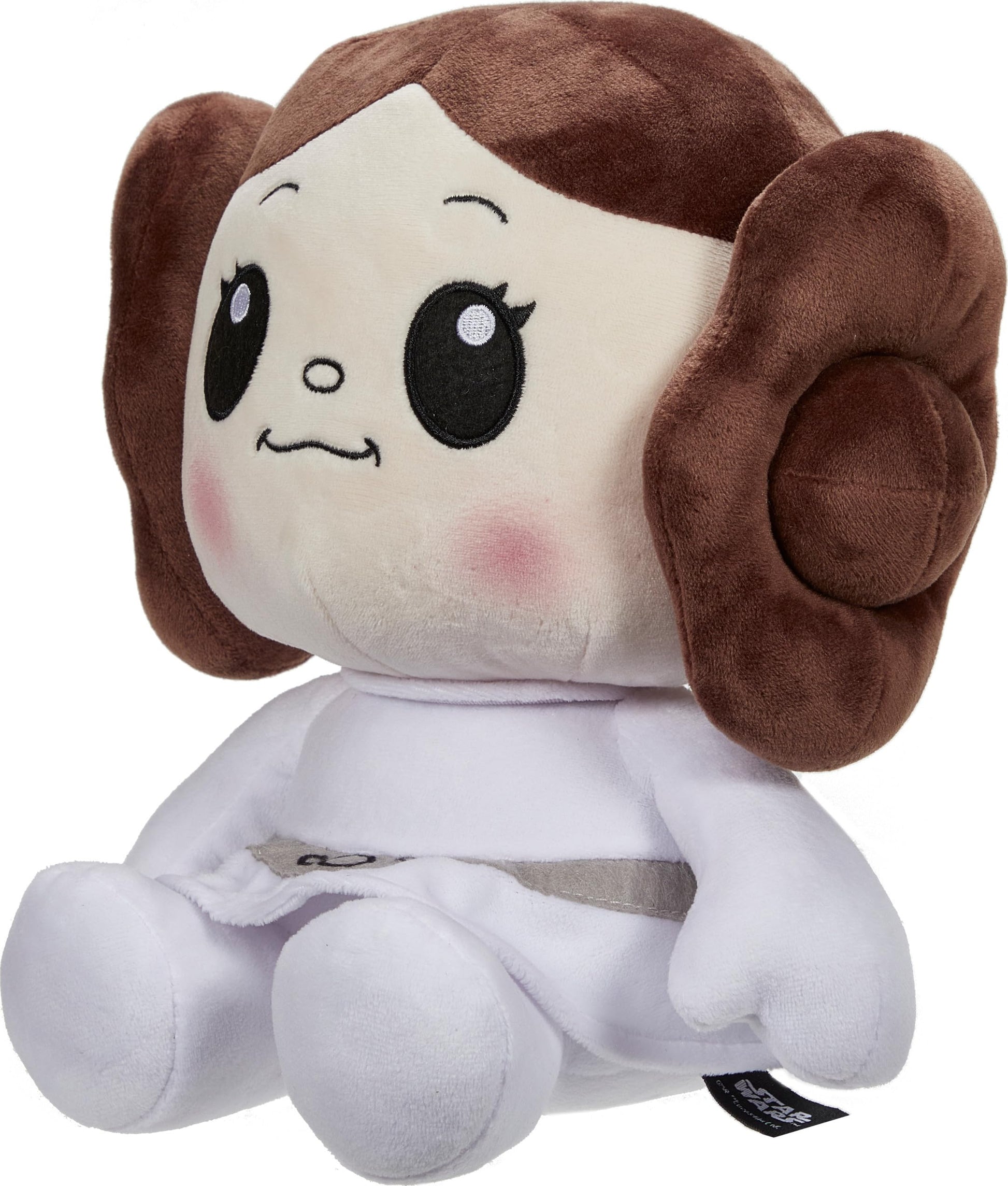 Mattel Star Wars Return of the Jedi Snug Club Plush Toy, Princess Leia Soft Character Doll, 40th Anniversary Collectible, Approx. 7-inch