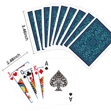 Playing Cards,Decks of Cards,Playing Card 2 Pack for Adults,Poker Cards Professional,Standard Poker Size Card,Playing Card Set for Game