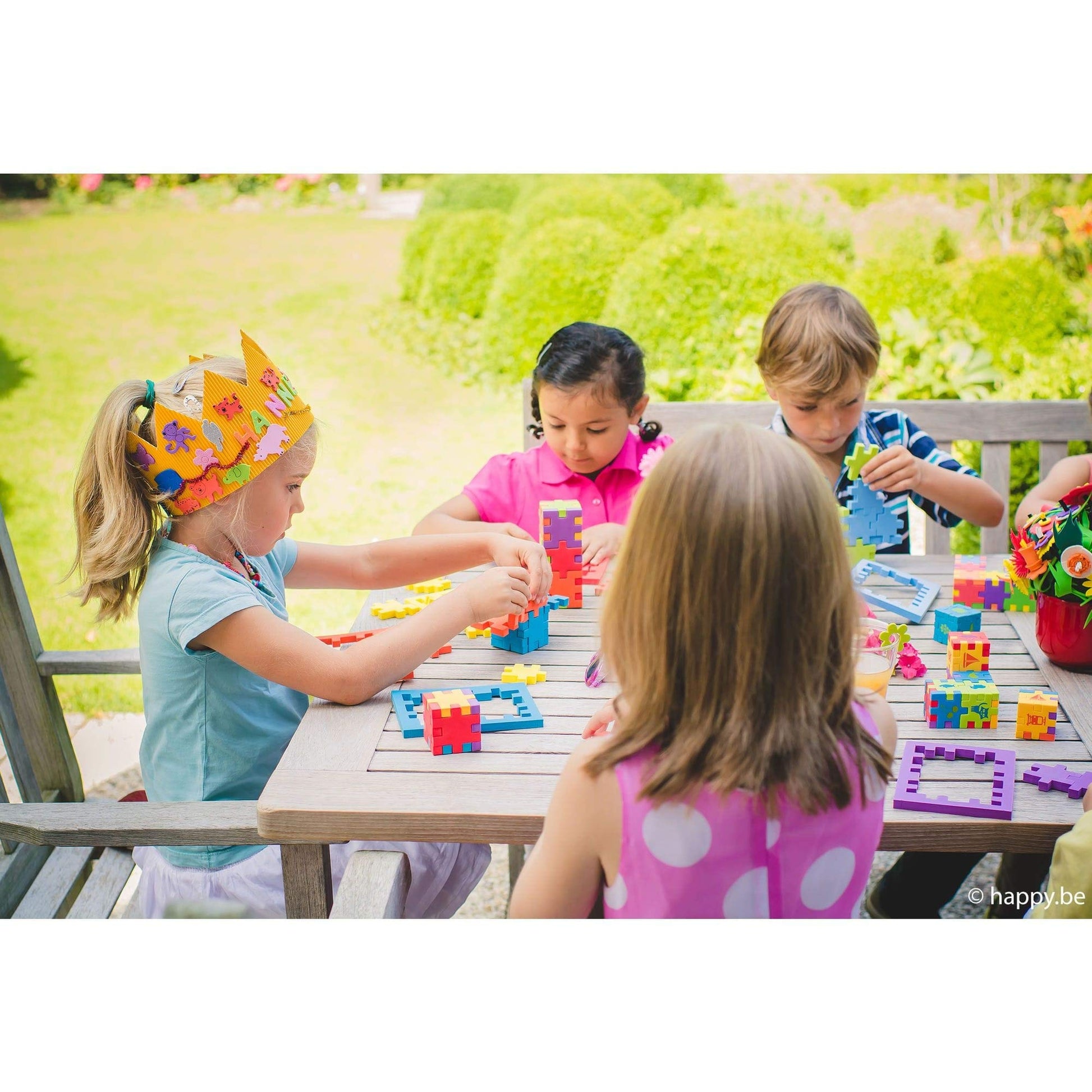 Happy HCJ300 Junior Cardboard Box 3D Puzzle, Pack of 6 Age 3+