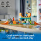 LEGO My City Street Skate Park Building Toy Set, Includes a Skateboard, BMX Bike, Scooter and in-line Skates, Plus 4 Minifigures for Pretend Play, Fun