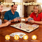 Cribbage Wars Board Game,2025 Wooden Cribbage Board Game Set Traps Games Classic Night Bar Games for Families with Built-in Storage Compartment
