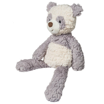 Mary Meyer Teddy Bear - Putty Collection Super Soft Stuffed Animal Plush Classic Toy Plushie, 17" Medium, Grey Shadow Panda Bear