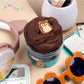 Original Squishmallows Hans Premium Cloud Slime - Limited Release, Chocolate Scent, 8 oz. Jar