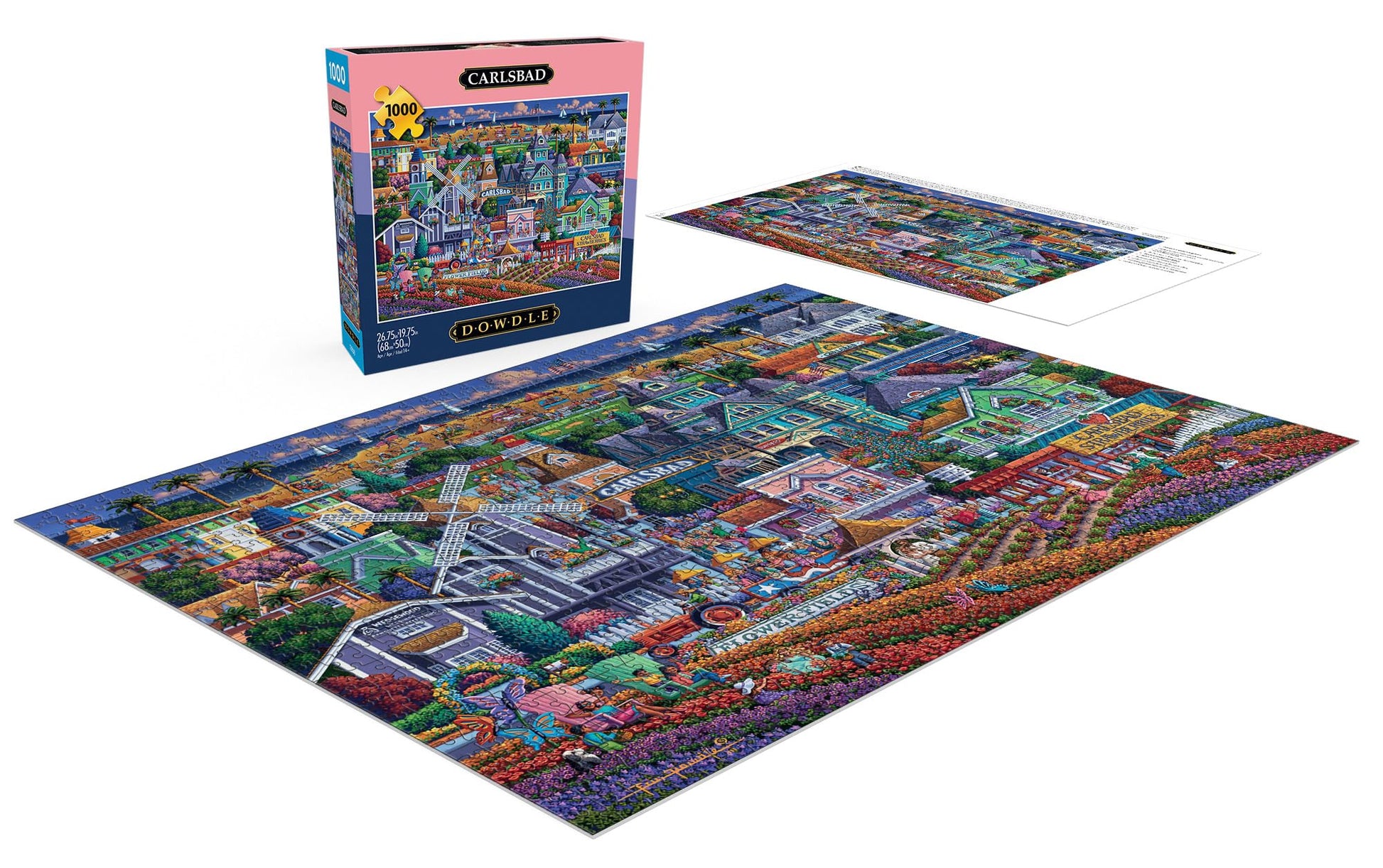 Buffalo Games - Eric Dowdle Carlsbad - 1000 Piece Jigsaw Puzzle for Adults