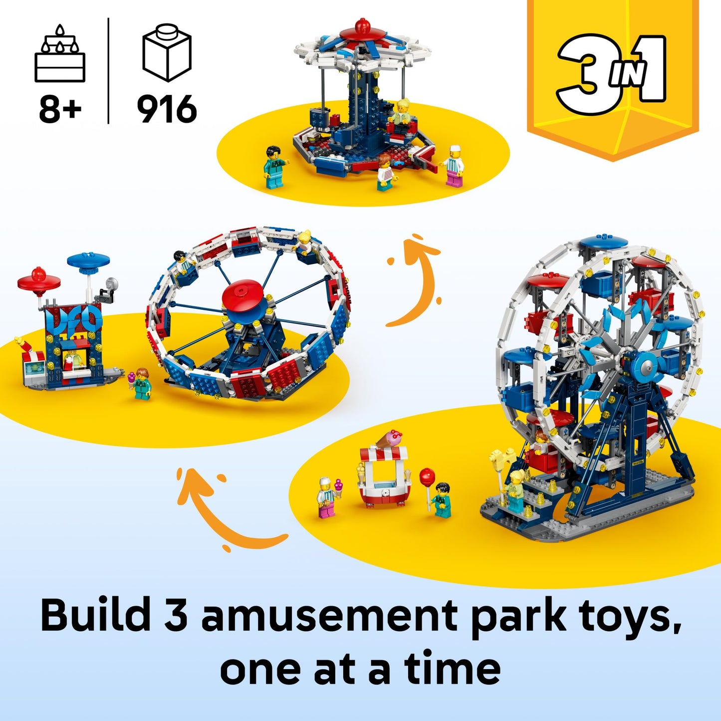 LEGO Creator 3 in 1 Iconic Ferris Wheel 31389