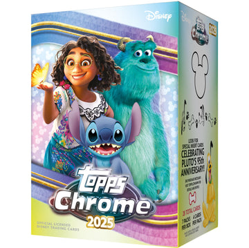 2025 Topps Chrome Disney - Factory Sealed - Value Box