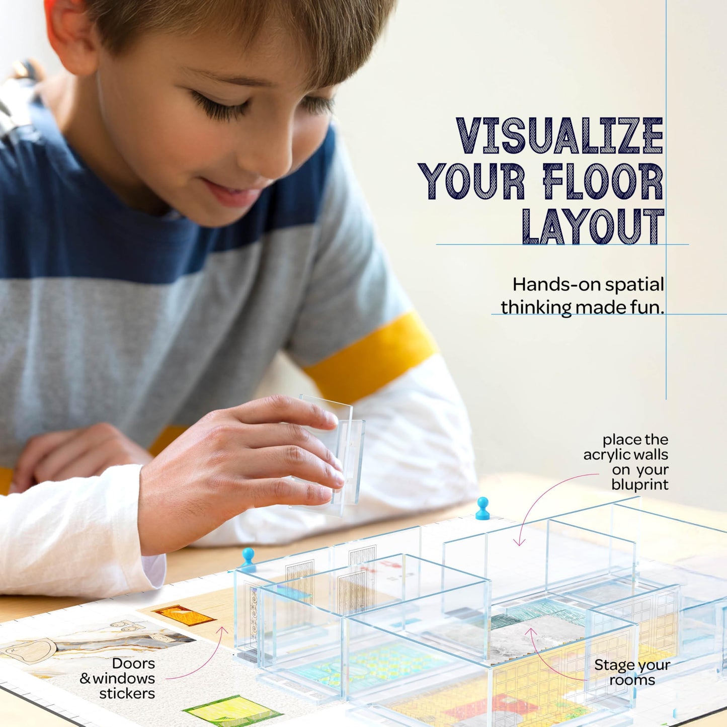 Dan&Darci Architecture Kit for Kids - 8 9 10 11 12 Year Old Girl Gifts - Boys Toys Age 8-10 - STEM Toys for Ages 8-13 - 12 Year Old Boy Birthday Gift