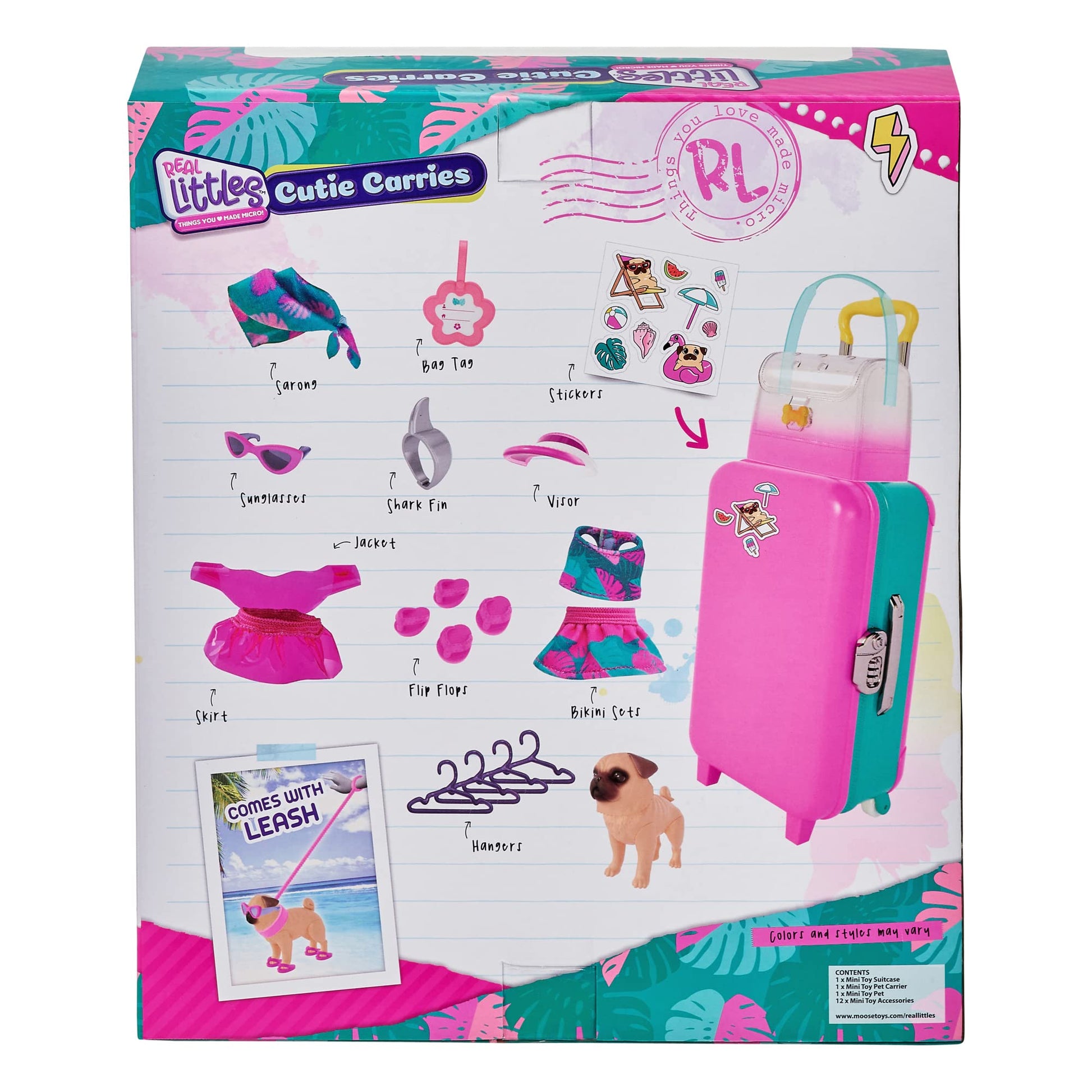 Real Littles S5 Cutie Carries Pet Roller Case & Bag Pk