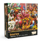 Animal Farm Barnyard 1000 Piece Jigsaw Puzzle for Adults and Kids | Arts and Crafts Project, Interactive Brain Teaser Board, Educational Toys & Games