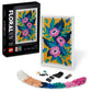 LEGO Art Floral Art 31207, 3in1 Flower Pictures, Wall Art Decoration Building Set, Arts and Crafts Kit, Creative DIY Activity, Beautiful Home Decor,