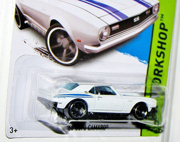 2014 Hot Wheels Hw Workshop - '68 Copo Camaro - White