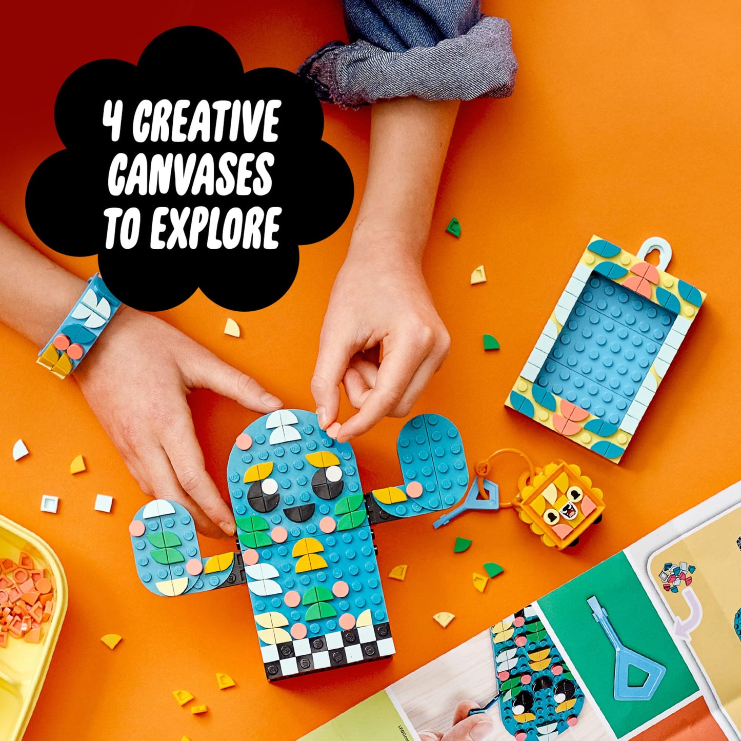 Lego DOTS Multi Pack - Summer Vibes 41937 DIY Craft Decoration Kit; Makes a Top Design Gift for Creative Kids; New 2021 (441 Pieces)