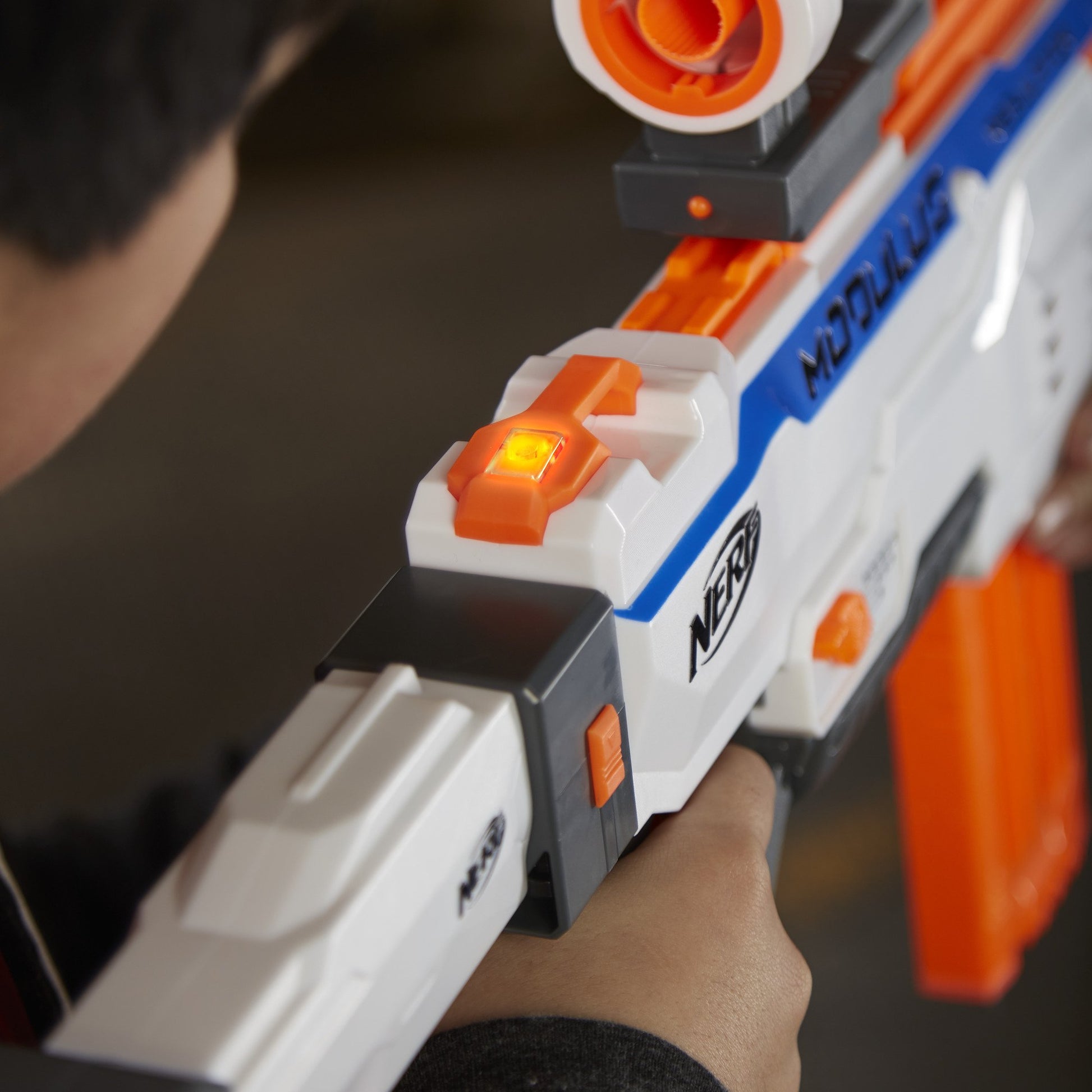 NERF Modulus Regulator Fully Motorized Blaster, 3 Firing Modes (Amazon Exclusive)