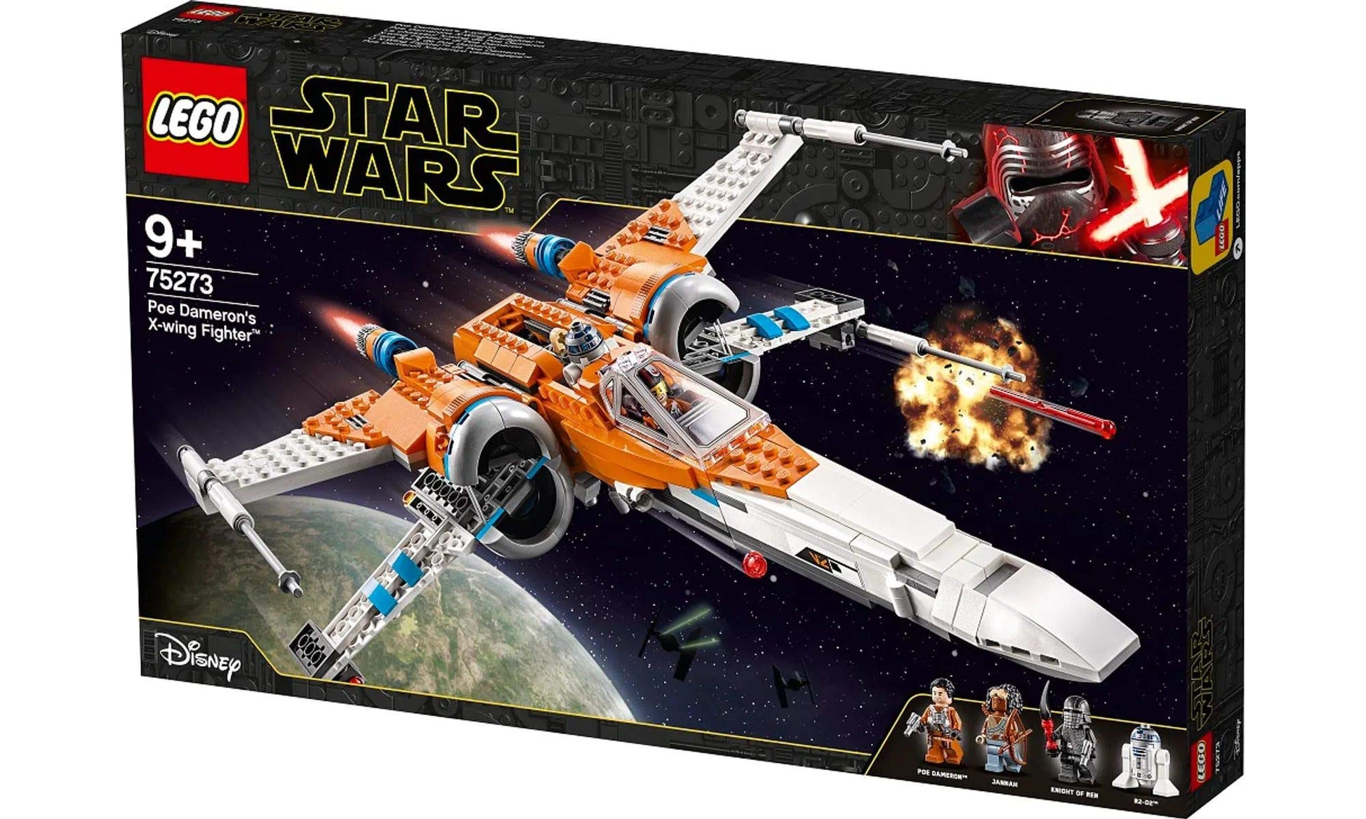 LEGO Star Wars Poe Dameron's X-Wing Fighter 75273 Building Kit, Cool Construction Toy for Kids, New 2020 (761 Pieces)