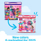 MEGA BLOKS First Builders Toddler Blocks Toys Set, Big Building Bag Collection with 80 Pieces and Storage, Pink, Ages 1+ Years