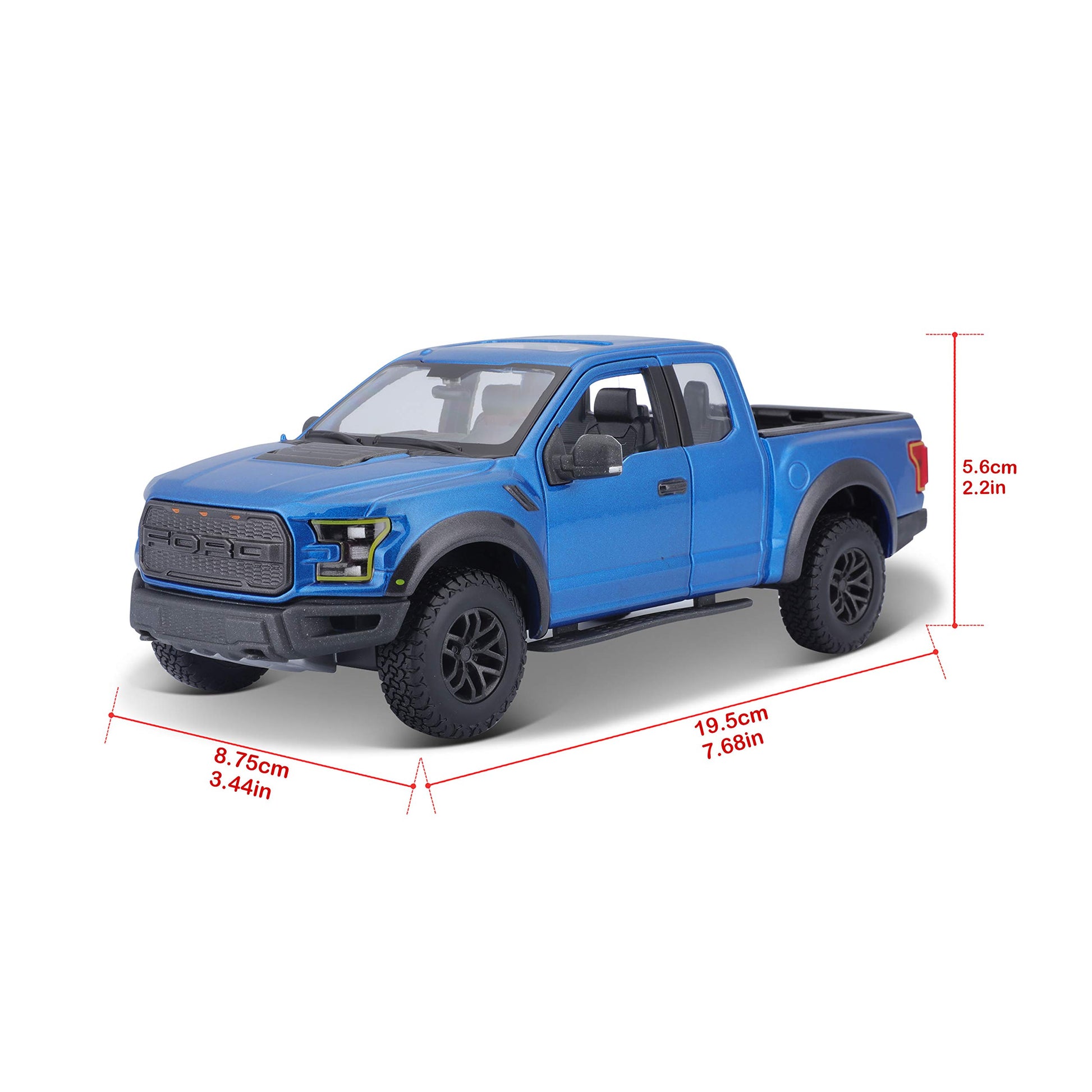 Maisto 1:24 SE Trucks 2017 Ford F150 Raptor - Blue