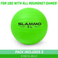 GoSports Slammo Official Replacement Balls 3-Pack - Works for All Roundnet Game Sets - Choose Between Competition Size or XL Size Balls