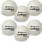 Champion Sports Premium Rhino Skin Dodgeballs with Mesh Storage Bag, Set of 6 - Glow in the Dark Playground Balls for Outdoor Games and Gym Class