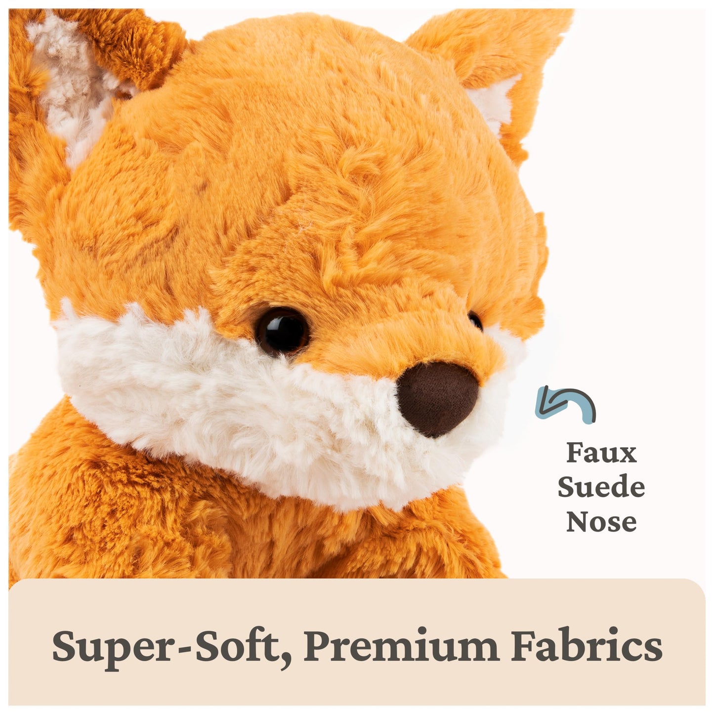 GUND Cozys Collection Fox 10-Inch Stuffed Animal Sensory Toy for Ages 0+