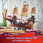 LEGO NINJAGO The Temple Bounty Building Toy - Multi-Level Boat W/6 Ninja Toy Minifigures for Kids, Ages 14+ - Model Building Kit with Display Stand -