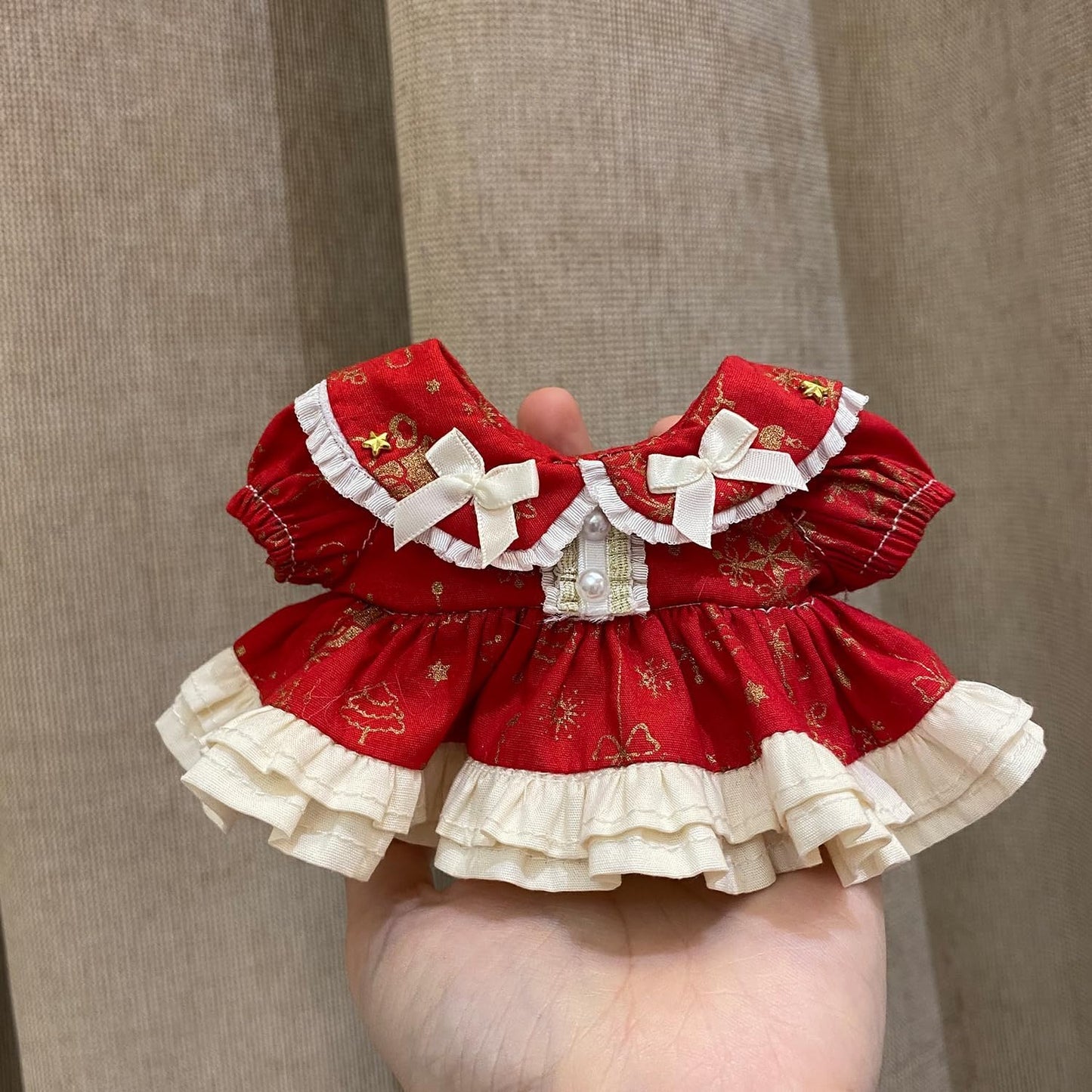 S OUJCEN Plush Doll Clothing Anime Character Costumes Adorable 20cm Plush Doll Clothing Set Anime Plush Doll Suitable for Plush Toys Gift for Girl