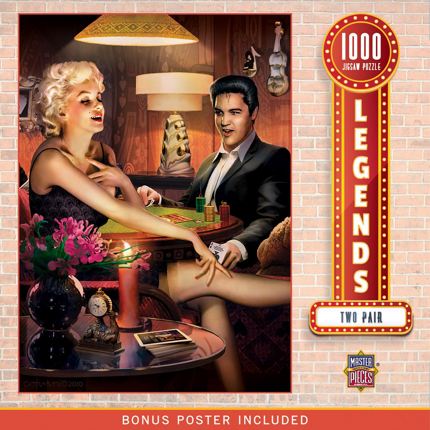 MasterPieces 1000 Piece Jigsaw Puzzle for Adults and Family - Two Pair - 19.25"x26.75"