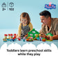 LEGO DUPLO Peppa Pig Grandpa Pig’s Garden and Greenhouse - Peppa Pig Toy for Toddlers - Preschool Learning and Sensory Toy for Girls and Boys Ages 2+