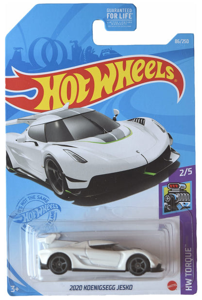 Hot Wheels 2020 Koenigsegg Jesko, Torque 2/5 - white