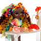 Rainbow High Creative Crystals Iris - Rainbow 11” Fashion Doll with Crystal Accessory Make It Kit, Ring for You, DIY, Crafts, Resin Play, Kids Gift 8+